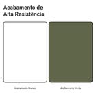 Armário Aéreo 70 Cm 2 Portas Branco/verde Vik Madesa