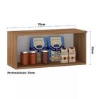 Armário Aéreo 70cm 1 Porta Basculante Diana Luciane Móveis -