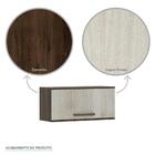 Armário Aéreo 70cm 1 Porta Basculante Sara Luciane Móveis - C