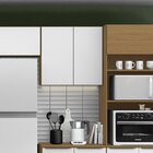 Armário Aéreo 70cm 2 Portas 100% Mdf Luna Atacama/branco