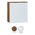 Armário Aéreo 70cm 2 Portas 1 Prateleira Fabi Luciane Móveis