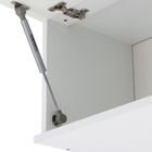 Armário Aéreo 1 Porta Basculante 70x30x30cm MDP Branco Gabi Luciane