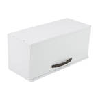 Armário Aéreo 1 Porta Basculante 70x30x30cm MDP Branco Gabi Luciane