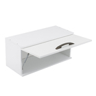 Armário Aéreo 1 Porta Basculante 70x30x30cm MDP Branco Gabi Luciane