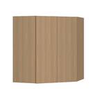 Armário Aéreo 2 Portas 74x85x74cm Madeira Freijó Slim Luciane