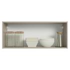 Armário Aéreo 80 Cm 1 Porta Basculante Crema Nice Madesa