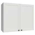 Armário Aéreo 80 Cm 2 Portas Branco Vik Madesa