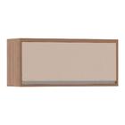 Armário Aéreo 80cm 1 Porta Basculante Lari Vanilla C/conne