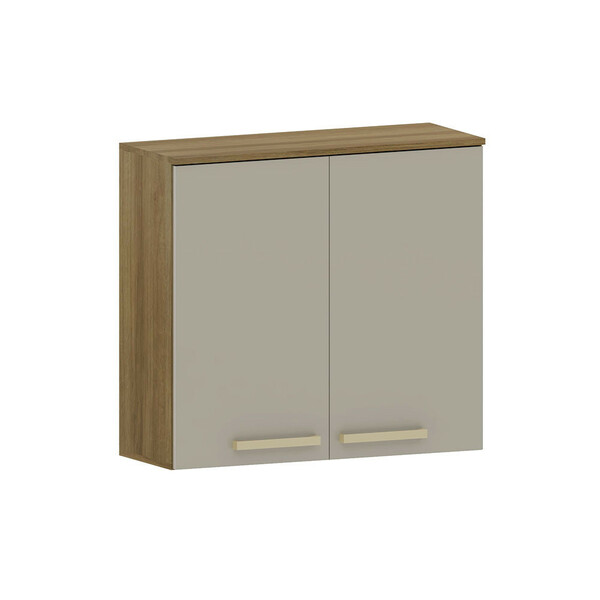 Armário Aéreo 80cm 2 Portas Isis Luciane Móveis