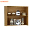 Armário Aéreo 80cm Fresado Dakota Cinamomo