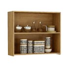 Armário Aéreo 80cm Fresado Dakota Cinamomo