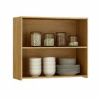 Armário Aéreo 80cm Liso Dakota Cinamomo