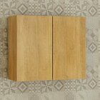 Armário Aéreo 80cm Liso Dakota Cinamomo