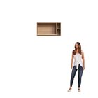 Armário Aéreo 80cm Para Forno Isabelle Freijó