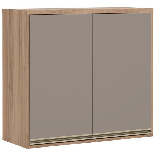 Armário Aéreo 80cm Yara 2 Portas - 1309 Luciane