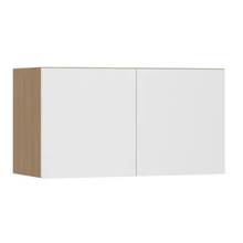Armário Aéreo 2 Portas 80x42,5x33cm Madeira Freijó Slim Luciane