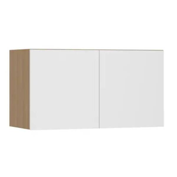 Armário Aéreo 2 Portas 80x42,5x33cm Madeira Freijó Slim Luciane