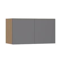 Armário Aéreo 2 Portas 80x42,5x33cm Madeira Freijó Slim Luciane