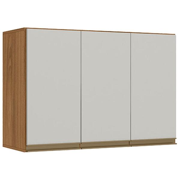 Armario Aereo 90 Cm 3 Portas 1750 Plla