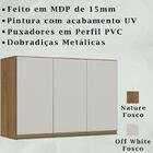 Armario Aereo 90 Cm 3 Portas 1750 Plla