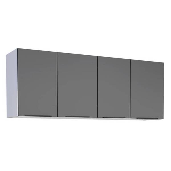 Armário Aéreo Aço Cozimax Jupiter 1 44m Preto