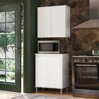 Armário Aéreo Aliex 02 Portas Branco