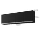 Armário Aéreo Andréia 150cm 4 Portas - Ajl Móveis