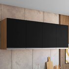 Armário Aéreo Andréia 150cm 4 Portas - Ajl Móveis