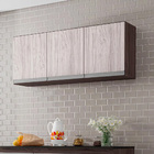 Armário Aéreo Andréia E Balcão Gabinete Sem Tampo Manu 120cm