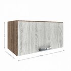 Armário Aéreo Atlas 1 Porta Móveis Sul