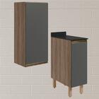 Armario Aereo Balcao 1 Porta 30cm Mdf Kali Nicioli