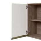 Armario Aereo Balcao 1 Porta 30cm Mdf Kali Nicioli