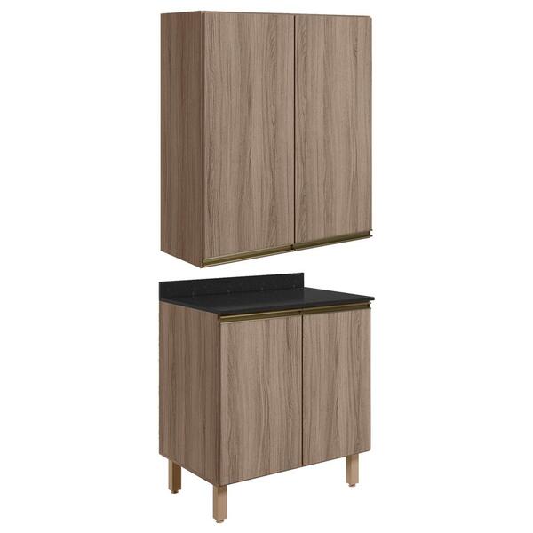 Armario Aereo Balcao 2 Portas 60cm Mdf Kali Nicioli