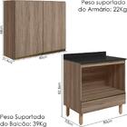 Armario Aereo Balcao Forno 80cm Mdf Kali Nicioli