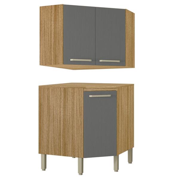 Armario Aereo Balcao Obliquo 75cm Amett Ktp