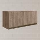 Armario Aereo Basc Mdf 70 Cm Kali 16339 Carvalho Toq Bianco T