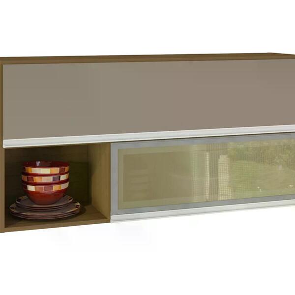 Armario Aereo Basculante 120cm Vidro Reflecta 12509 Evidence