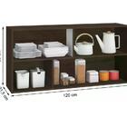 Armario Aereo Basculante 120cm Vidro Reflecta 12509 Evidence