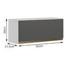 Armario Aereo Basculante 1 Porta 60cm Mdf Kali Premium 12203x