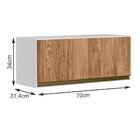 Armario Aereo Basculante 1 Porta 70cm Mdf Kali Premium 12206x