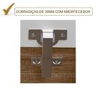Armario Aereo Basculante 1 Pt Vidro Reflecta 80cm Mdf Kali Pr