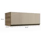 Armario Aereo Basculante 1p Vidro 80 Cm Maxxi G770 Kappesberg