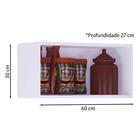 Armario Aereo Basculante 60 Cm Reajl Moveis