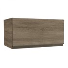 Armário Aéreo Basculante 60cm Maxxi Amêndoa Ou Nogal