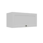Armário Aéreo Basculante 70cm Com 1 Porta Provençal Branco