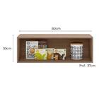 Armário Aéreo Basculante 80 Cm 12543 Etti Pln