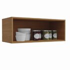 Armário Aéreo Basculante 80cm Maxxi Canela