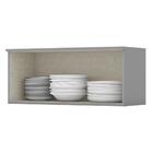 Armário Aéreo Basculante Americana 80cm - Móveis Henn