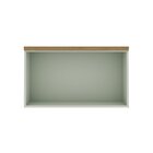 Armário Aéreo Basculante Para Cozinha 1 Porta Provençal Ilumi