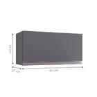 Armário Aéreo Birmingham Cinza